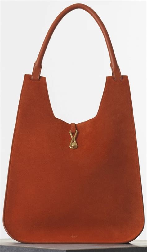 celine tote brown orange twisted|celine hobo handbags.